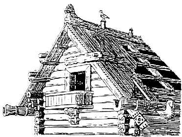 Dach eines Varägerhauses